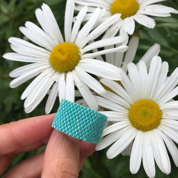 Handmade Ojito Evil Eye Ring - Picture 4 of 6